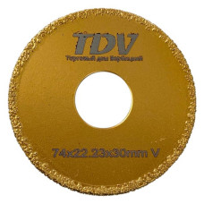 Фреза алмазна TDV вакуумного спікання фрезерування 70мм 30мм 22.2 Фреза алмазна TDV вакуумного спікання фрезерування 70мм 30мм 22.2