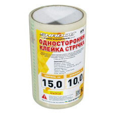 Скотч УФ-стабілізований 36 міс для ремонту теплиць 100мкм 15смх10м