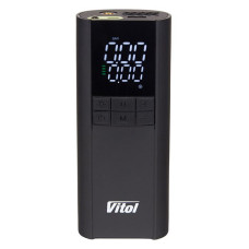 Компресор Vitol K-35 3в1 /7.4V/29.6wh/8000mAh павербанк ліхтар