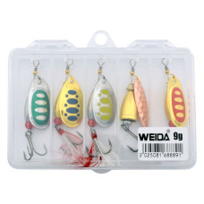Блесна Weida 9g 5шт