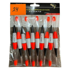Поплавець Weida FLOATS 3г 24 10шт Поплавець Weida FLOATS 3г 24 10шт