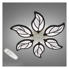 Люстра LED Diasha світлодіодна 105Вт 9х36х36см 8028/6BK LED 3color dimmer чорний