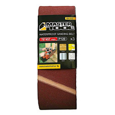 Стрічка шліфувальна Mastertool 08-3312 120 76х457мм 3шт