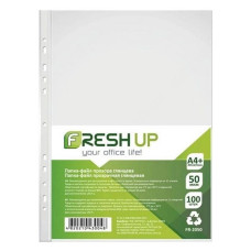Файл FRESH FR-20-50 Economix А4 50 мікрон 100шт прозорий