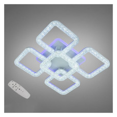 Люстра LED Diasha світлодіодна 50Вт 9х36х36см S2205/4 плюс 1WH LED 3color dimmer білий