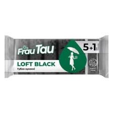 Губка кухонна Frau Tau Loft Black 6шт