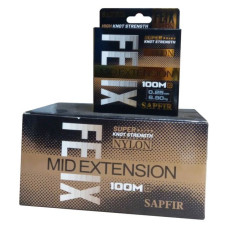 Волосінь SAPFIR FEIX 100мх0.25мм тест 320-025