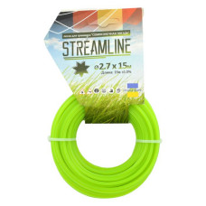Волосінь для тримера Streamline 2.7мм 15м зірка семикутна 10 плюс 1 11шт