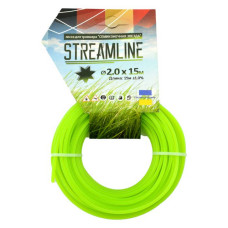 Волосінь для тримера Streamline 2мм 15м зірка семикутна 10 1 11шт