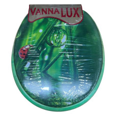 Сидіння для унітазу м'яке Vanna Lux лаймове