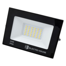 LED прожектор Electro House EH-FDL-30W IP66 SMD2835 6500К холодний білий