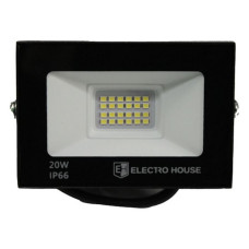 LED прожектор Electro House EH-FDL-20W IP66 холодний білий SMD2835 6500К