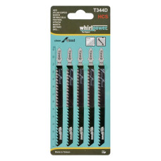 Пилки для електро лобзика Whirpower T344D 5ш