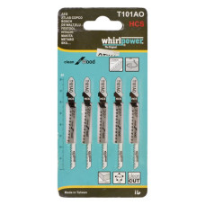 Пилки для електро лобзика Whirpower T101АО 5шт