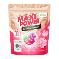 Капсули для прання білизни Maxi Power Квітковий вітер 11шт