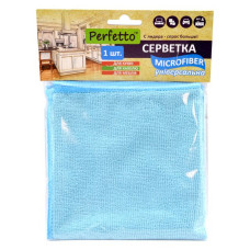 Серветка Perfetto мікрофібра для прибирання 30х30см 1шт