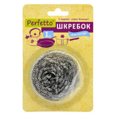 Скребок для посуду Happy House нержавійка 1шт