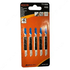 Пилки для електролобзика TCCN 118A 77мм 5шт