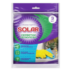 Серветки вологопоглинаючі для збирання Solar целюлозні 3шт