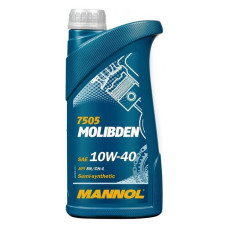Масло моторне Mannol 10w-40 MOLIBDEN BENZIN 1л
