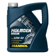 Масло моторне Mannol 10w-40 MOLIBDEN BENZIN 4л