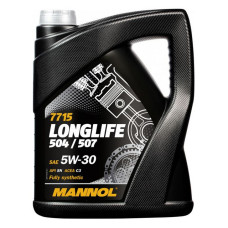 Масло моторне Mannol Longlife 504/507 5W-30 4л