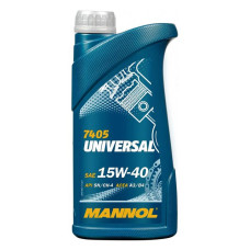 Масло моторне Mannol Universal 15W-40 1л