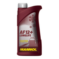 Концентрат антифризу Mannol MN Antifreeze AF 12 плюс Longlife 1л червоний