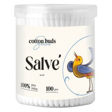 Ватні палички Salve круглі 100шт