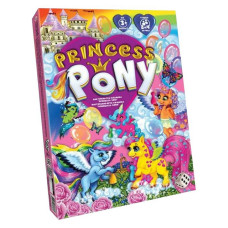 Гра-ходилка настільна Princess pony DTG 96