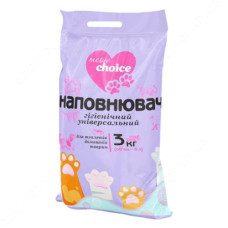 Деревний наповнювач Choice для котячих туалетів універсальний 3кг