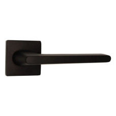 Ручка дверна на розеті Ozen ZK07 ZEN-D MAT BLACK цинк чорний Ручка дверна на розеті Ozen ZK07 ZEN-D MAT BLACK цинк чорний