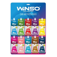 Ароматизатор целюлозний Winso Peak MIX на планшеті 50 шт