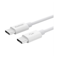 Кабель Yoobao YB-CC2 Type-C to Type-C 1м білий Кабель Yoobao YB-CC2 Type-C to Type-C 1м білий