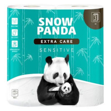Туалетний папір Сніжна панда Extra Care Sensitive 3 шари 4 рулони Туалетний папір Сніжна панда Extra Care Sensitive 3 шари 4 рулони