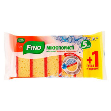Губка кухонна Fino Мікрокориста 5 плюс 1шт