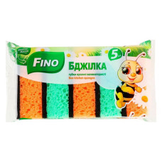 Губка кухонна Fino з великими порами 5шт