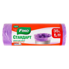 Пакети для сміття Fino стандарт 35л 30шт