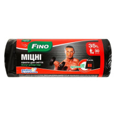 Пакети для сміття Fino міцні 35л 30шт