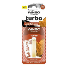 Ароматизатор Winso целюлозний із капсулою Turbo Anti Tobacco Ароматизатор Winso целюлозний із капсулою Turbo Anti Tobacco
