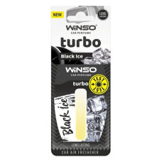 Ароматизатор Winso целюлозний із капсулою Turbo Black Ice