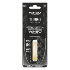 Ароматизатор Winso целюлозний з капсулою Turbo Exclusive Black
