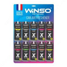 Ароматизатор Winso целюлозний X Active дисплей MIX 50шт