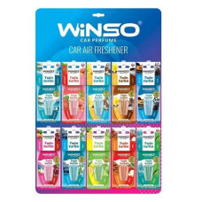 Ароматизатор Winso із подвійною капсулою Twin Turbo дисплей MIX 30шт Ароматизатор Winso із подвійною капсулою Twin Turbo дисплей MIX 30шт