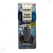 Ароматизатор Winso із подвійною капсулою Twin Turbo Black Ice and Arctic
