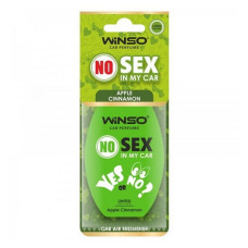 Ароматизатор целюлозний Winso NO Sex in my car APPLE CANNAMON