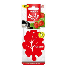 Ароматизатор Winso Lucky Leaf целюлозний Strawbеrry