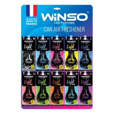 Ароматизатор Winso Light целюлозний планшет MIX 50шт