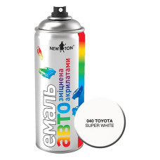 Аерозольна авто-емаль Newton 040 TOYOTA 400мл біла