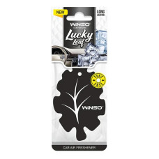 Ароматизатор целюлозний Winso Lucky Leaf Black Ice